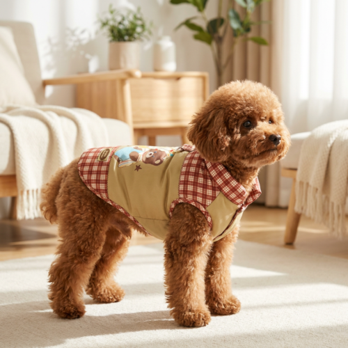 05-小犬种上身图-泰迪侧面 Melard Puffer Jacket - 300g Thickened