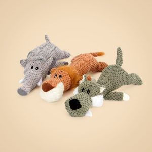 Plush Animal Squeaky Dog Toys