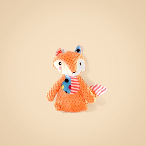 Fox Toy with Squeaker
