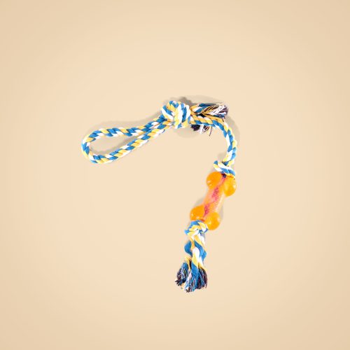 Tri-Color Handheld Rope Bone