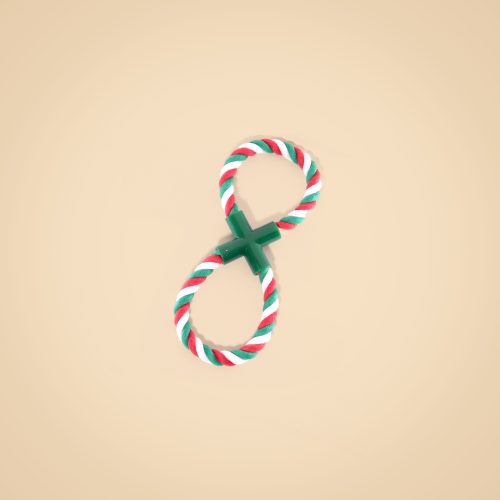 Dog Tug-of-War 8-Shaped Rope