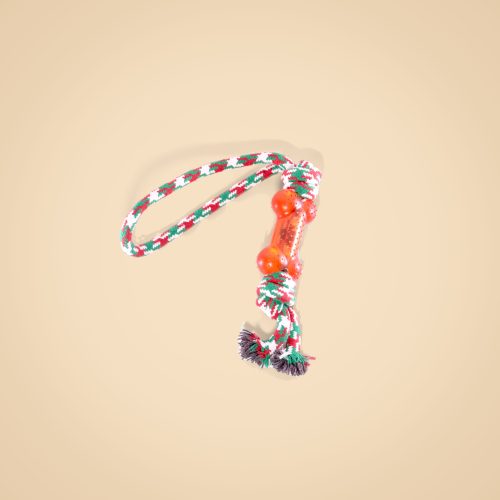 Tri-Color Handheld Rope Bone