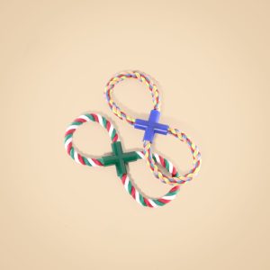 Dog Tug-of-War 8-Shaped Rope