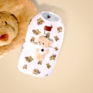 Teddy Bear Printed Vest