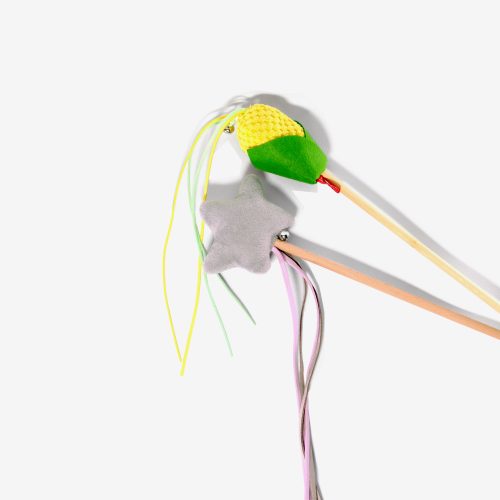 Cat Teaser Wand Star & Corn