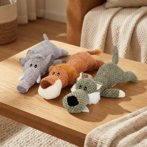 Plush Animal Squeaky Dog Toys