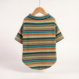复古条纹款-衣架悬挂图 Striped Fleece Vest