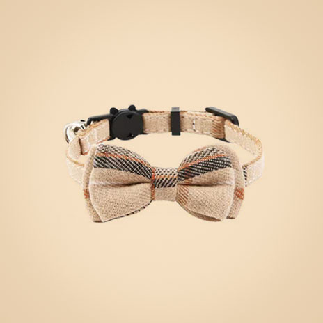 WechatIMG4344 拷贝 Plaid Cat Collar