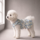 Floral Blue Ruffle Pet Dress