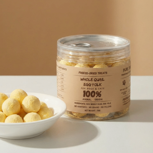 SnooPaw Whole Quail Egg Yolk