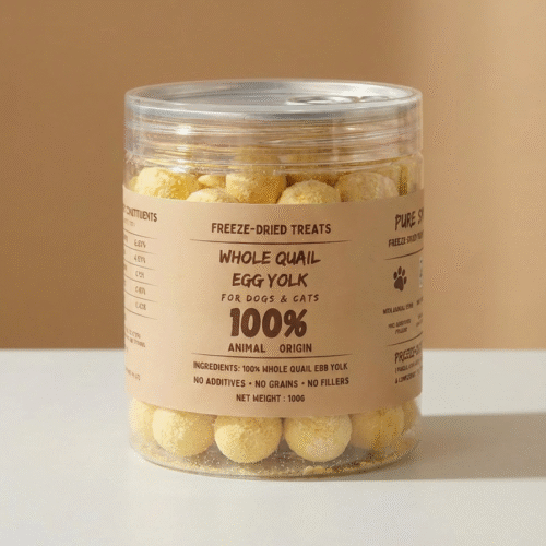 SnooPaw Whole Quail Egg Yolk