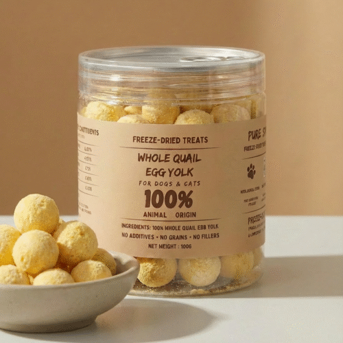 SnooPaw Whole Quail Egg Yolk