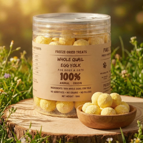 SnooPaw Whole Quail Egg Yolk